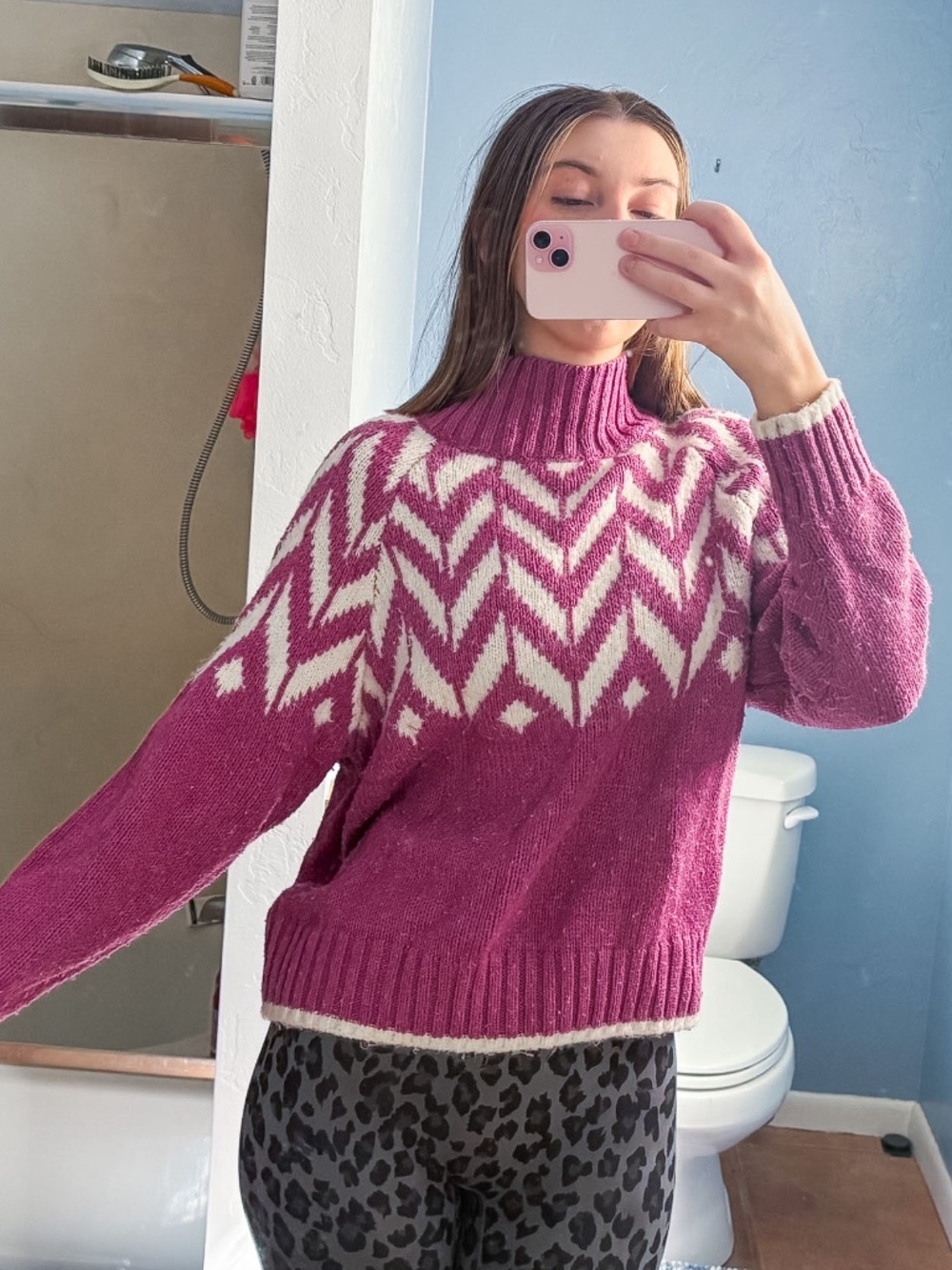 Patterned Sweater - Picture 2 of 4
